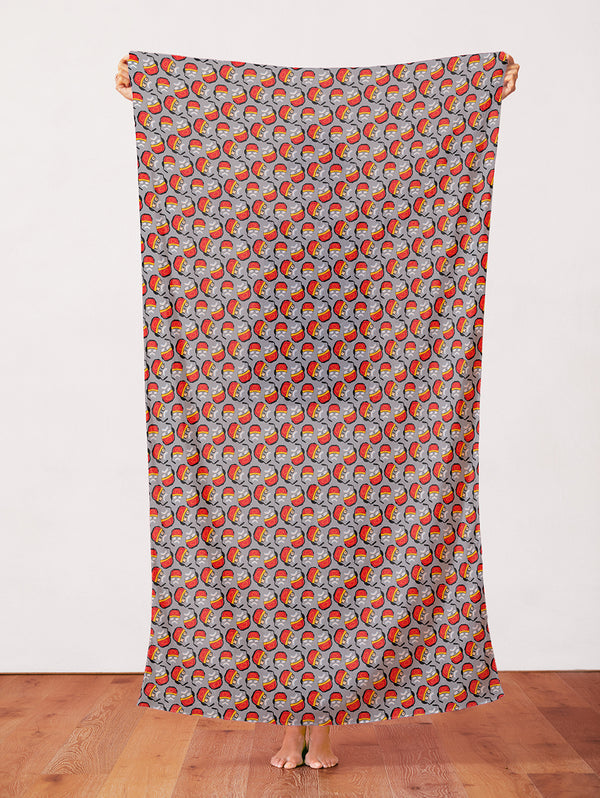 Cool Coach - What a Catch - Paintbrush Studio Fabric 100% Quilters Cotton