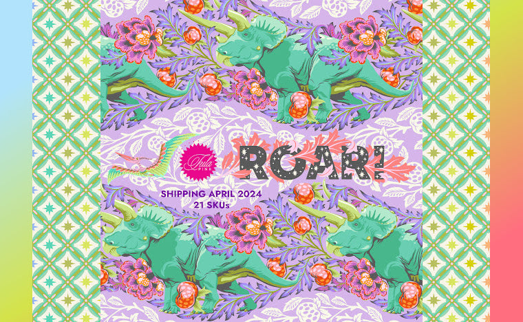 Tula Pink Roar! pre order bundles 21 pieces fabric fetish Fat Quarter Fat Eighth Half yard