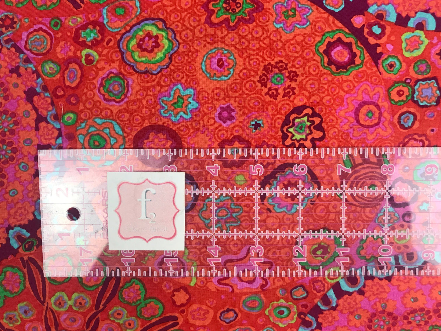 Freespirit Fabrics - Kaffe Fassett Collective - Kaffe Fassett - Millefiore Tomato- 100% Quilters Cotton
