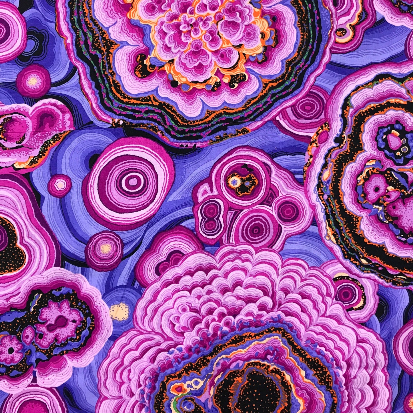 Phillip Jacobs Kaffe Fassett Collective Agate Magenta Fabric Fetish