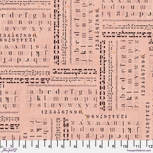 Palette PINK - 10pc Fat Quarter or Half Yard Bundles- Eclectic Elements - Tim Holtz - FreeSpirit Fabrics
