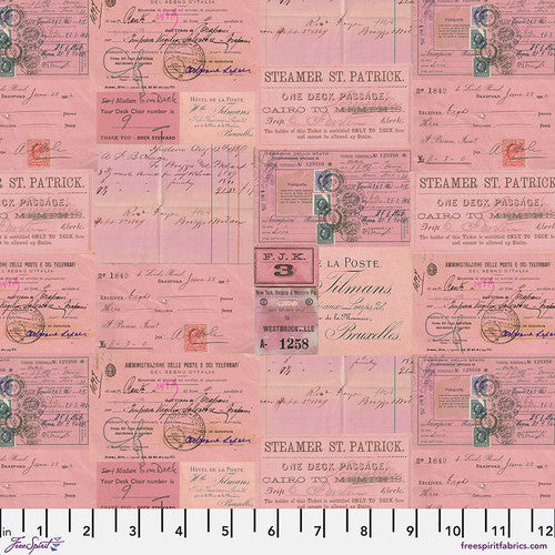 Palette PINK - 10pc Fat Quarter or Half Yard Bundles- Eclectic Elements - Tim Holtz - FreeSpirit Fabrics