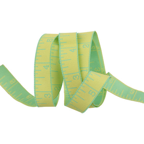Tula Pink - Measure Twice - 5/8" Wide 2025 True Colors Reversible Ribbon - Renaissance Ribbons