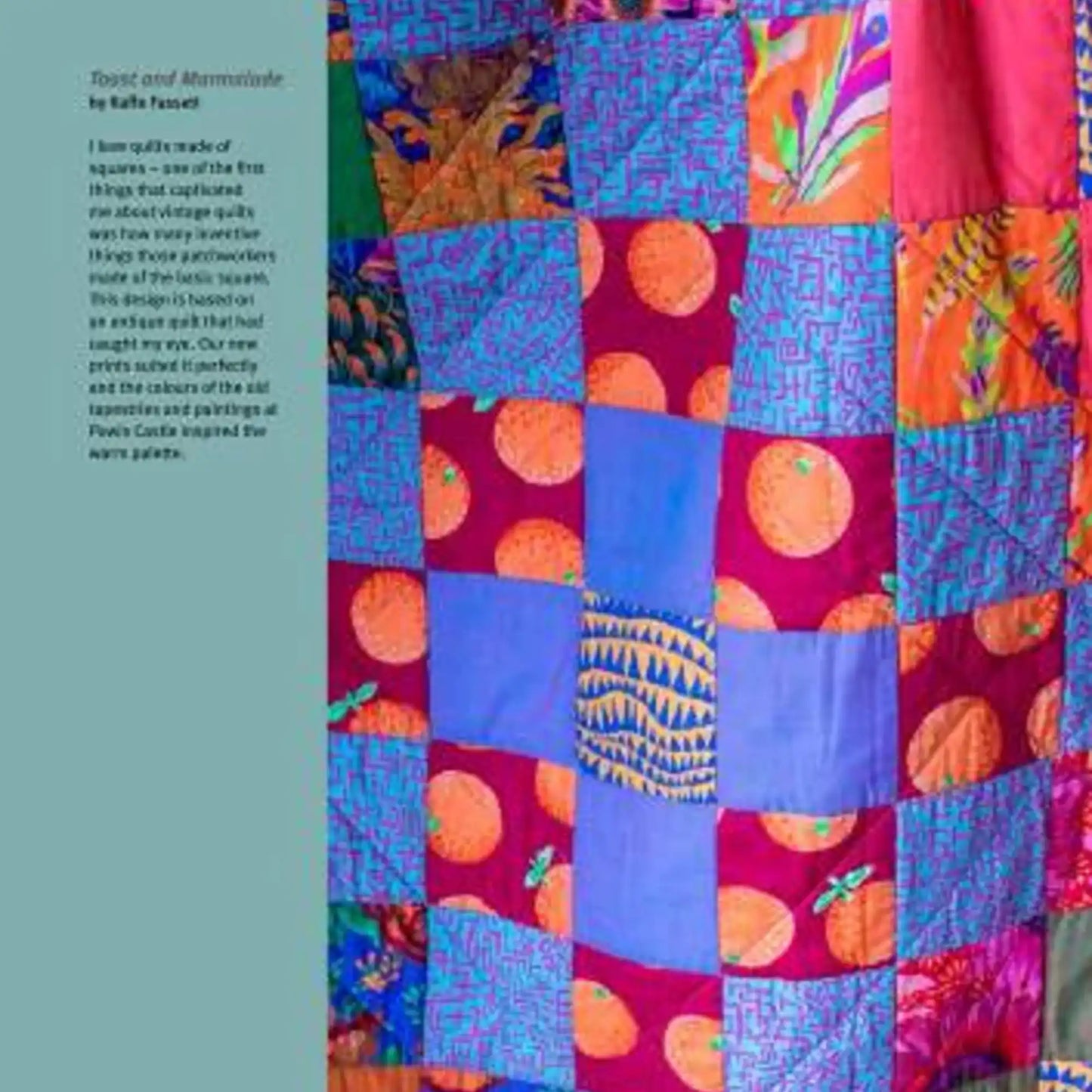 Kaffe Fassett's Quilts in Wales Book - Kaffe Fassett