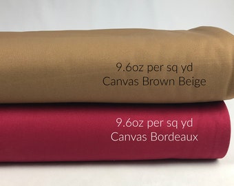 9.6oz Weight BIG SUR Canvas Fabric ~ from Robert Kaufman Fabrics - 100% HEAVY Cotton