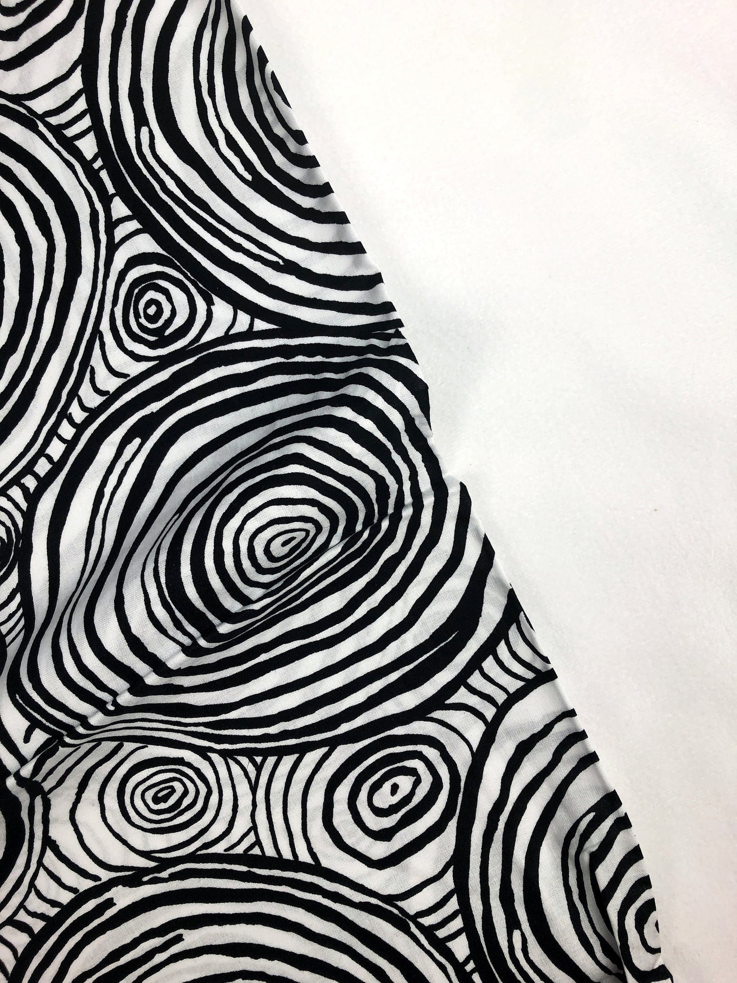 108" WIDEBACK Onion Rings Black Kaffe Fassett Collective Brandon Mably Fabric Fetish