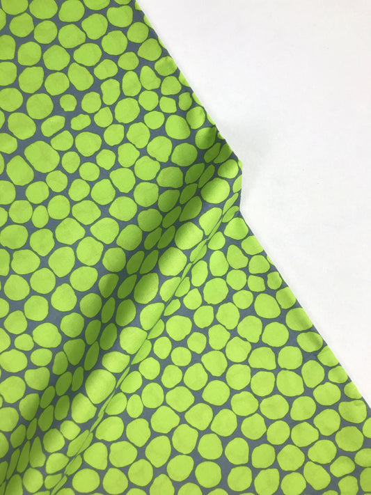 Jumble Lime Brandon Mably for Kaffe Fassett Freespirit Fabrics Fabric Fetish