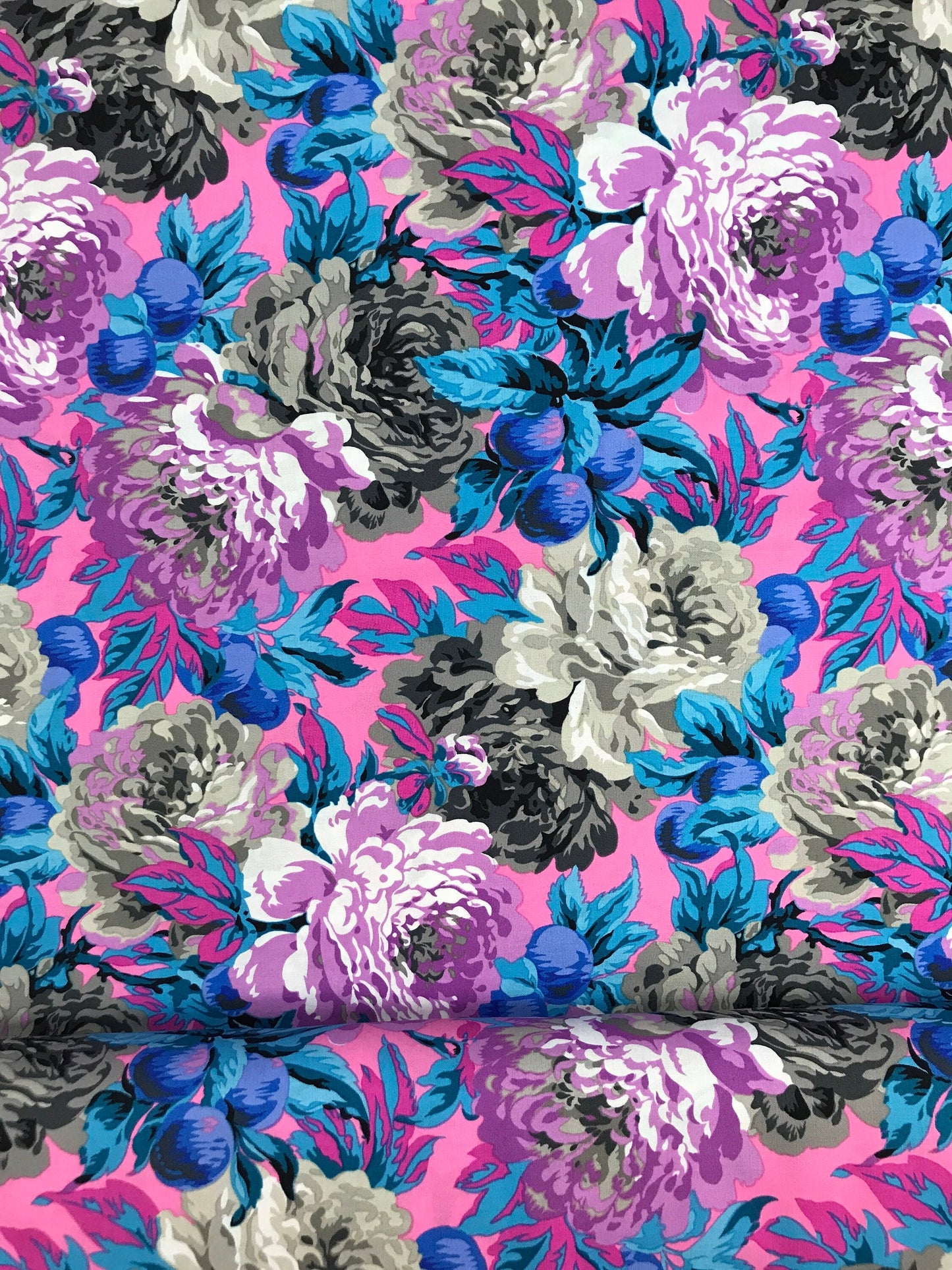 Luscious Grey - Kaffe Fassett Collective Classics Collection - FreeSpirit Fabrics