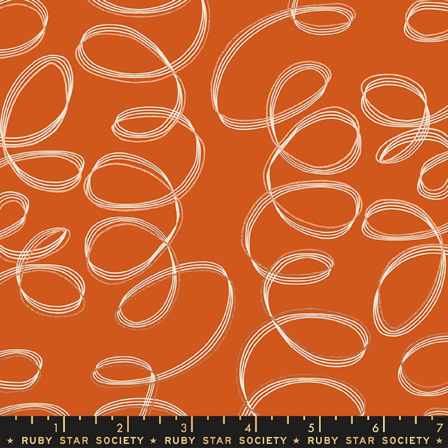 Tendrils Pecan Copper METALLIC Unruly Nature Jen Hewett Ruby Star Society Fabric Moda 100% Quilters Cotton RS6015 14M Fabric Fetish