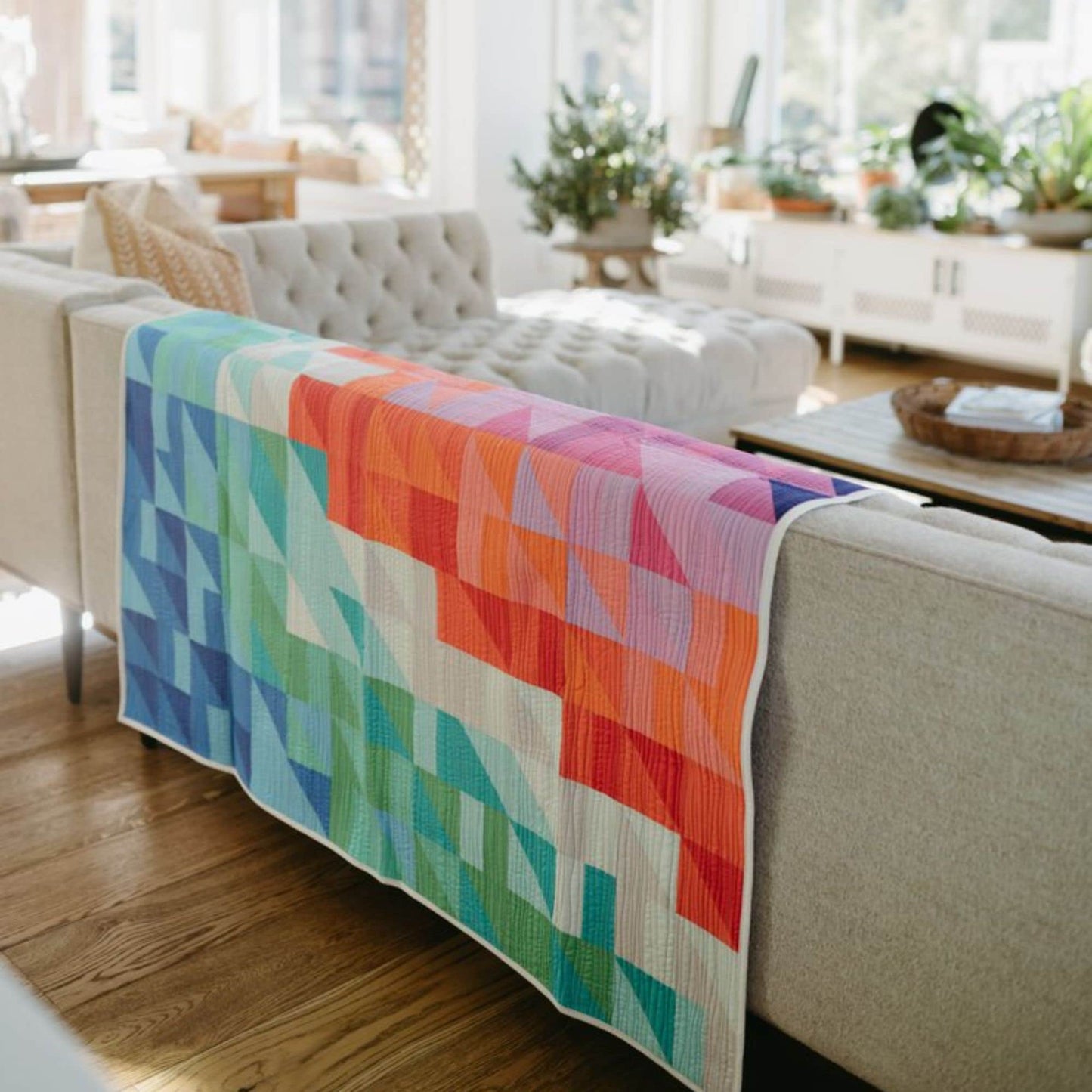Caper Quilt Pattern - Mitzie Schafer for Jittery Wings Quilt Co - Fat Quarter Friendly