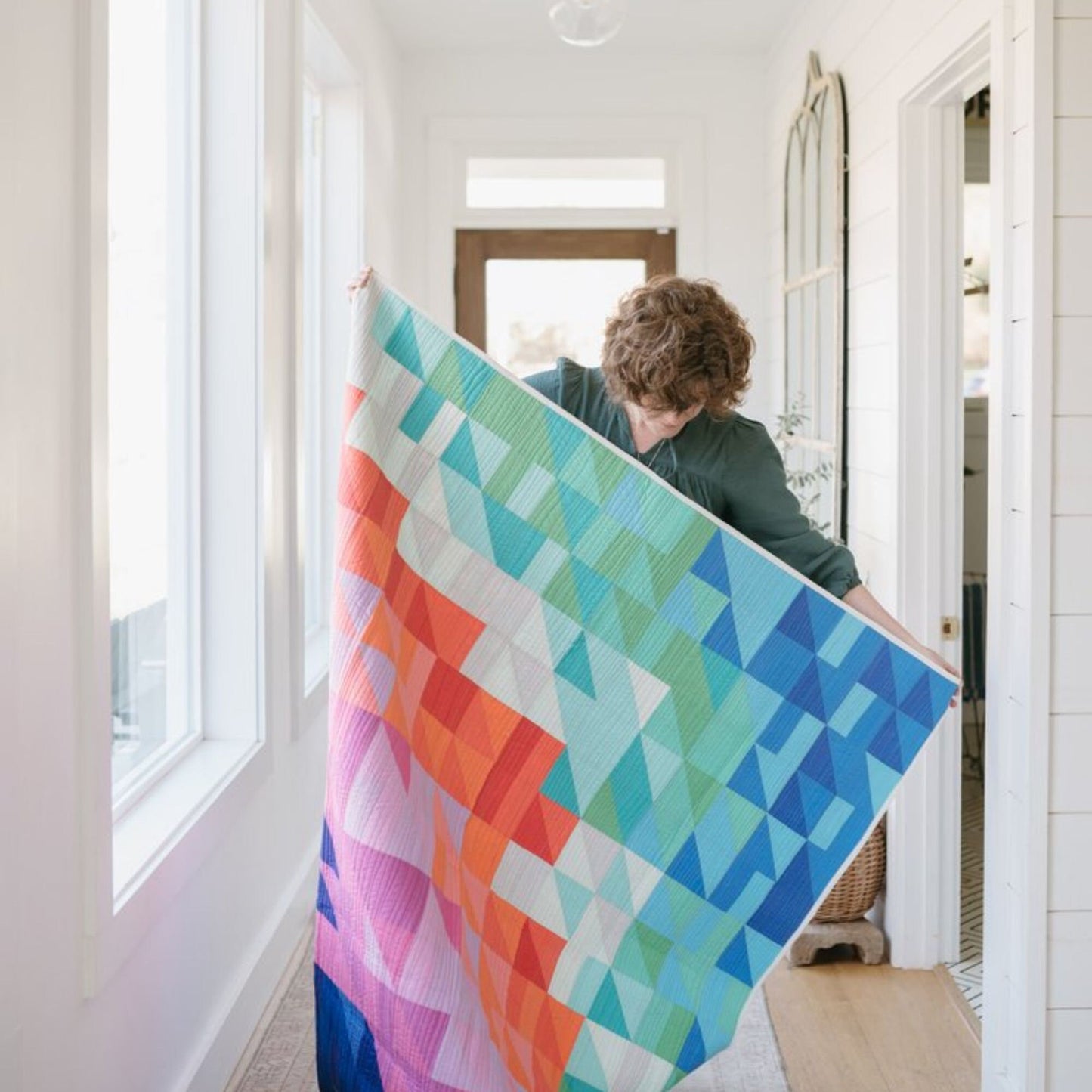 Caper Quilt Pattern - Mitzie Schafer for Jittery Wings Quilt Co - Fat Quarter Friendly