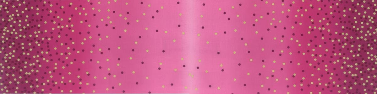 Ombre Confetti Magenta Gold METALLIC - V and Co. Vanessa Christenson - Moda 10807-201M