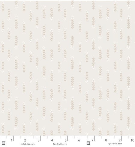 Petal Toss Silver Forever RJR Studio Fabrics Quilters Cotton Fabric Fetish