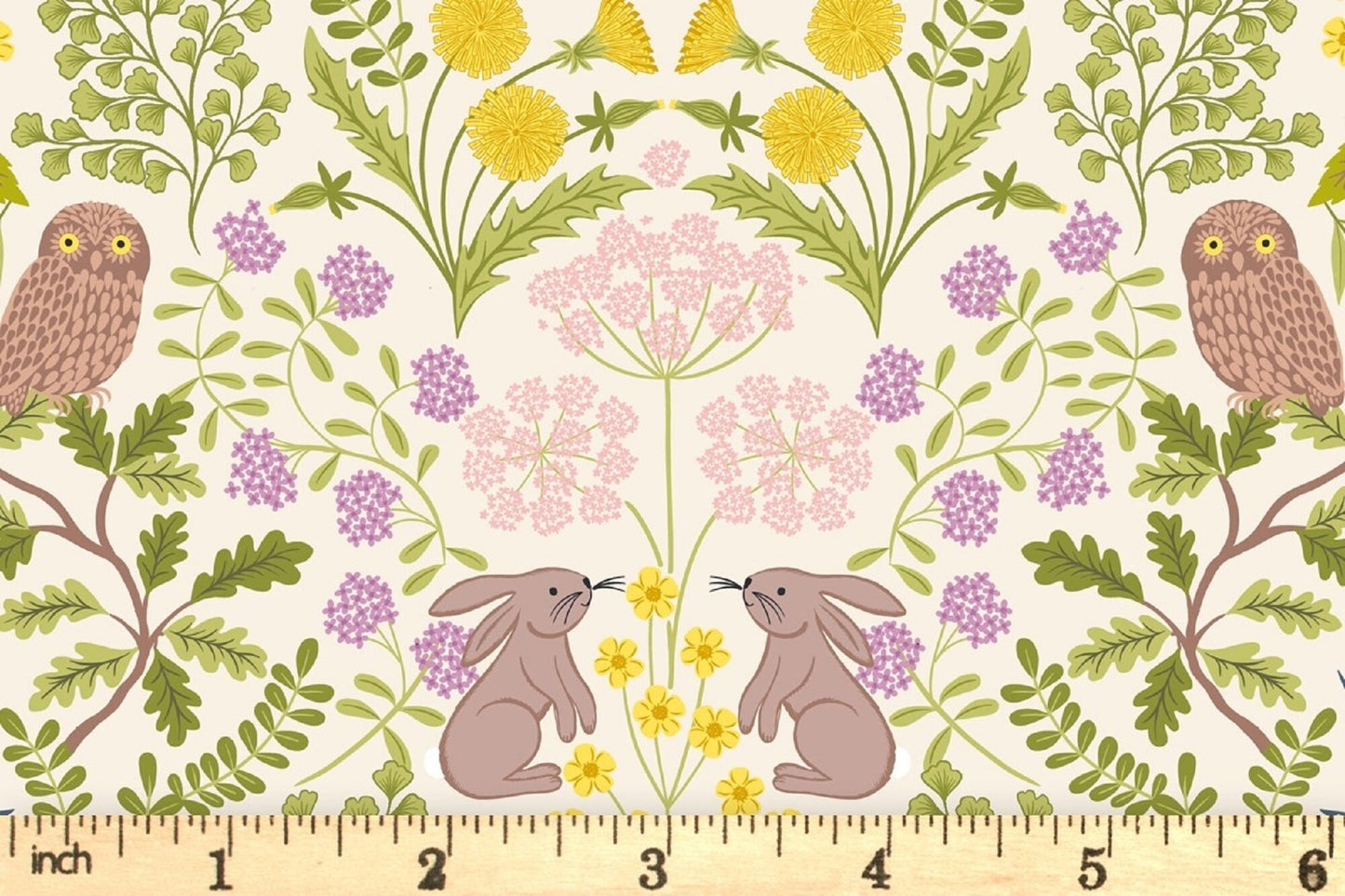 Clearbury Summer Cream - Clearbury Down - Lewis and Irene - 100% Quilters Cotton A813-1 fabric fetish
