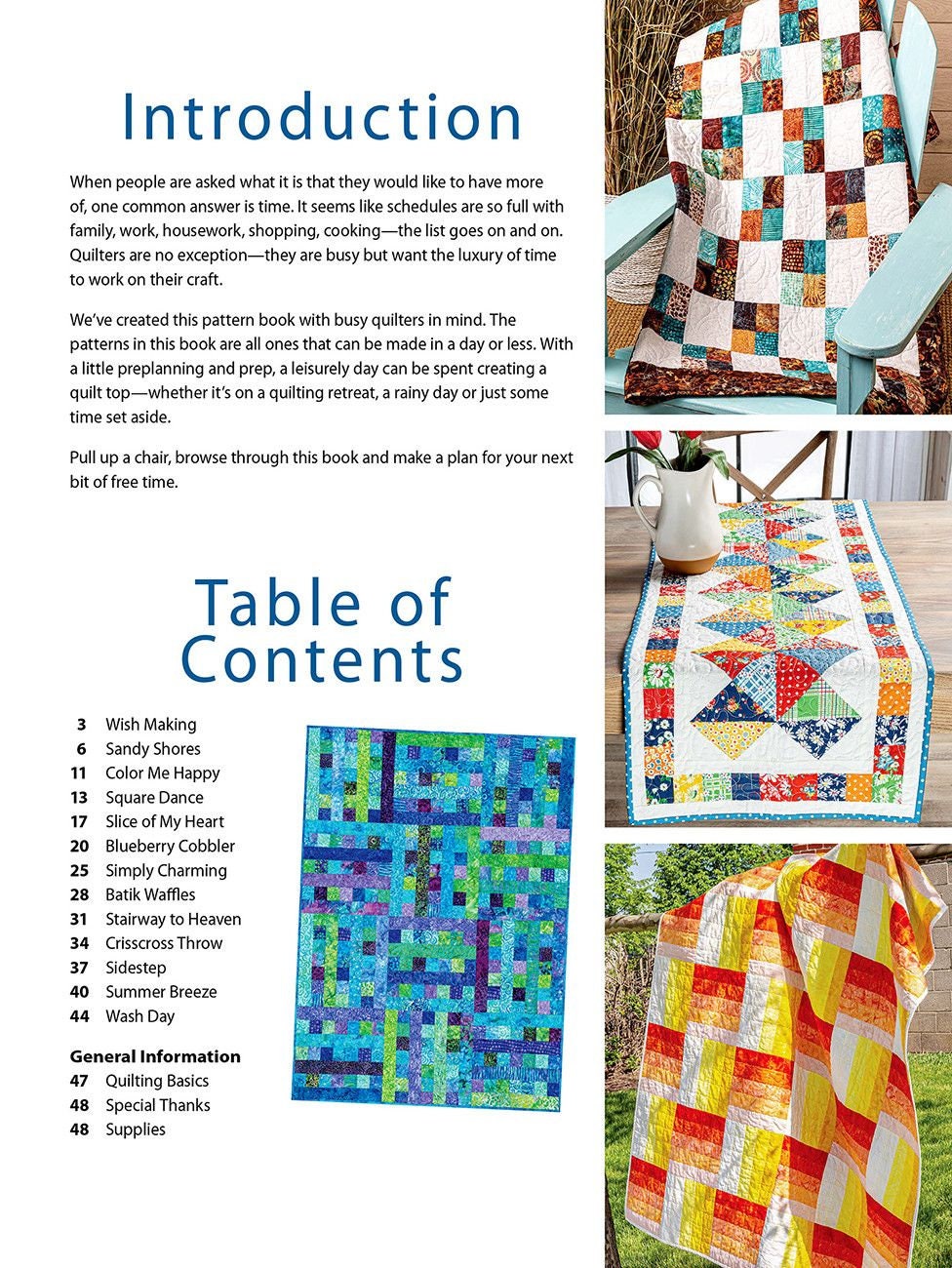 One Day Quilts by Annie's Quilting Fabric Fetish