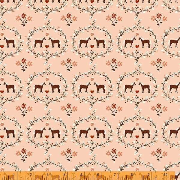 Best Friend Blushy Cottage Farm Sally Kelly Windham Fabrics Quilters Cotton 53250 5 Fabric Fetish