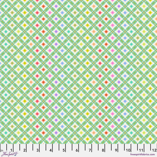 Stargazer Mint ROAR! Tula Pink Freespirit Fabrics 100% Quilters Cotton SHIPPING NOW Fabric Fetish