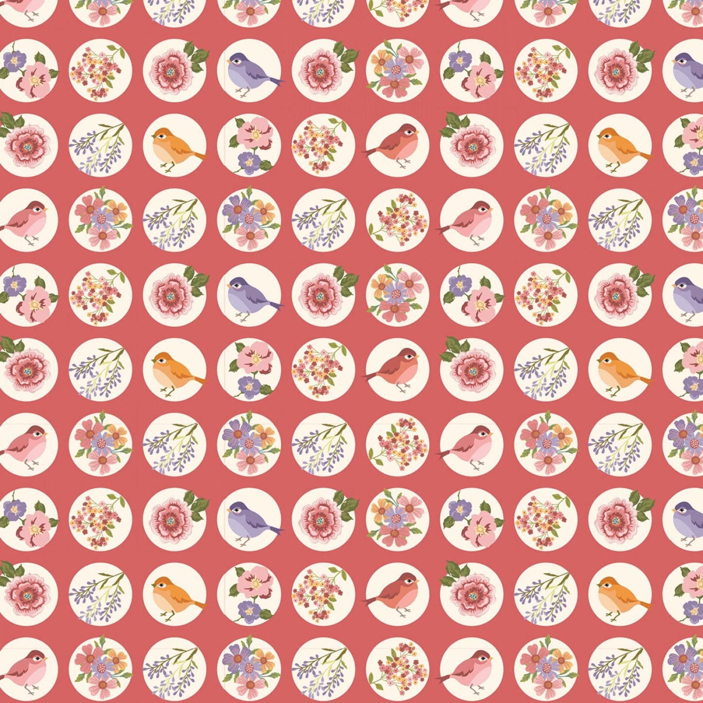 Nature Sings - 24 Piece Fat Quarter Bundle - Lori Woods - Poppie Cotton