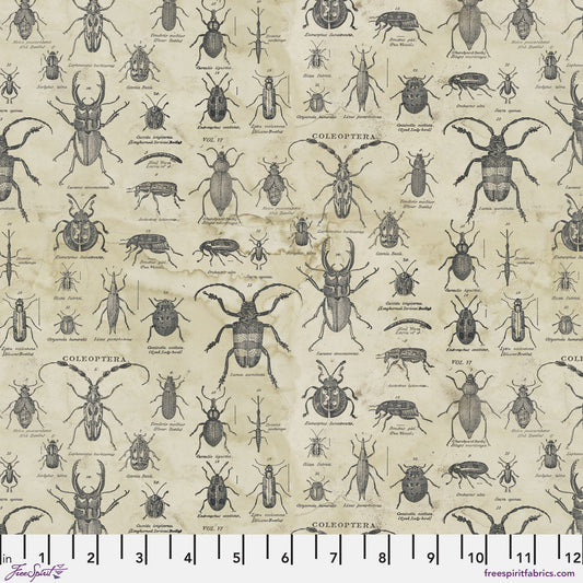 Specimen Neutral Eclectic Elements LABORATORY Tim Holtz 100% Quilters Cotton Fabric Fetish