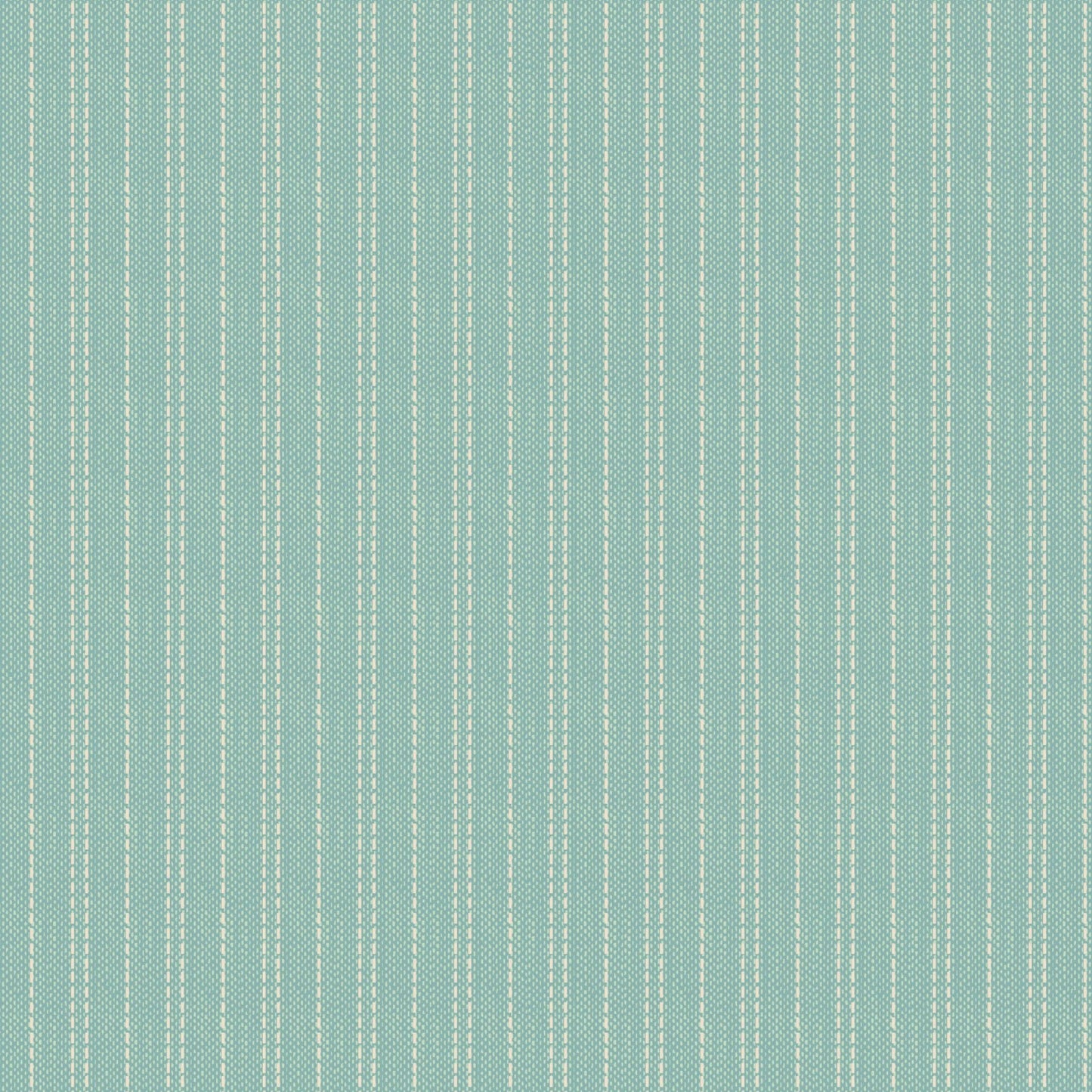 Seamstripe Teal WOVEN Creating Memories Tilda Fabric Tone Finnanger 100% Woven Quilters Cotton Fabric Fetish