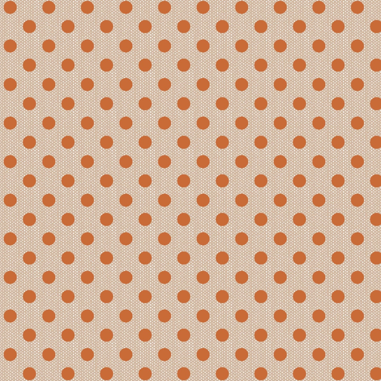 Polkadot Ginger Polka Dot WOVEN Creating Memories Tilda Fabric Tone Finnanger 100% Woven Quilters Cotton Fabric Fetish