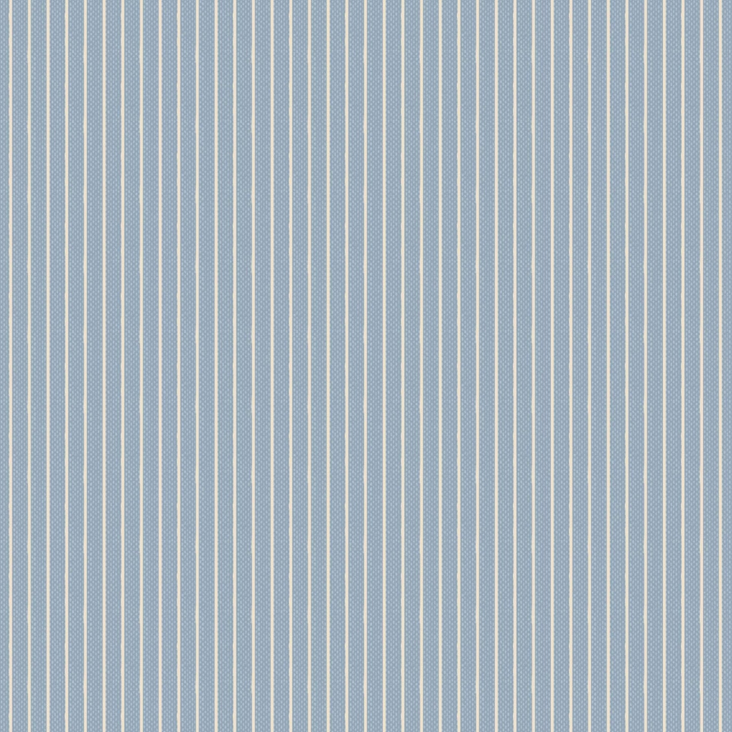 Stripe Blue WOVEN Creating Memories Tilda Fabric Tone Finnanger 100% Woven Quilters Cotton Fabric Fetish