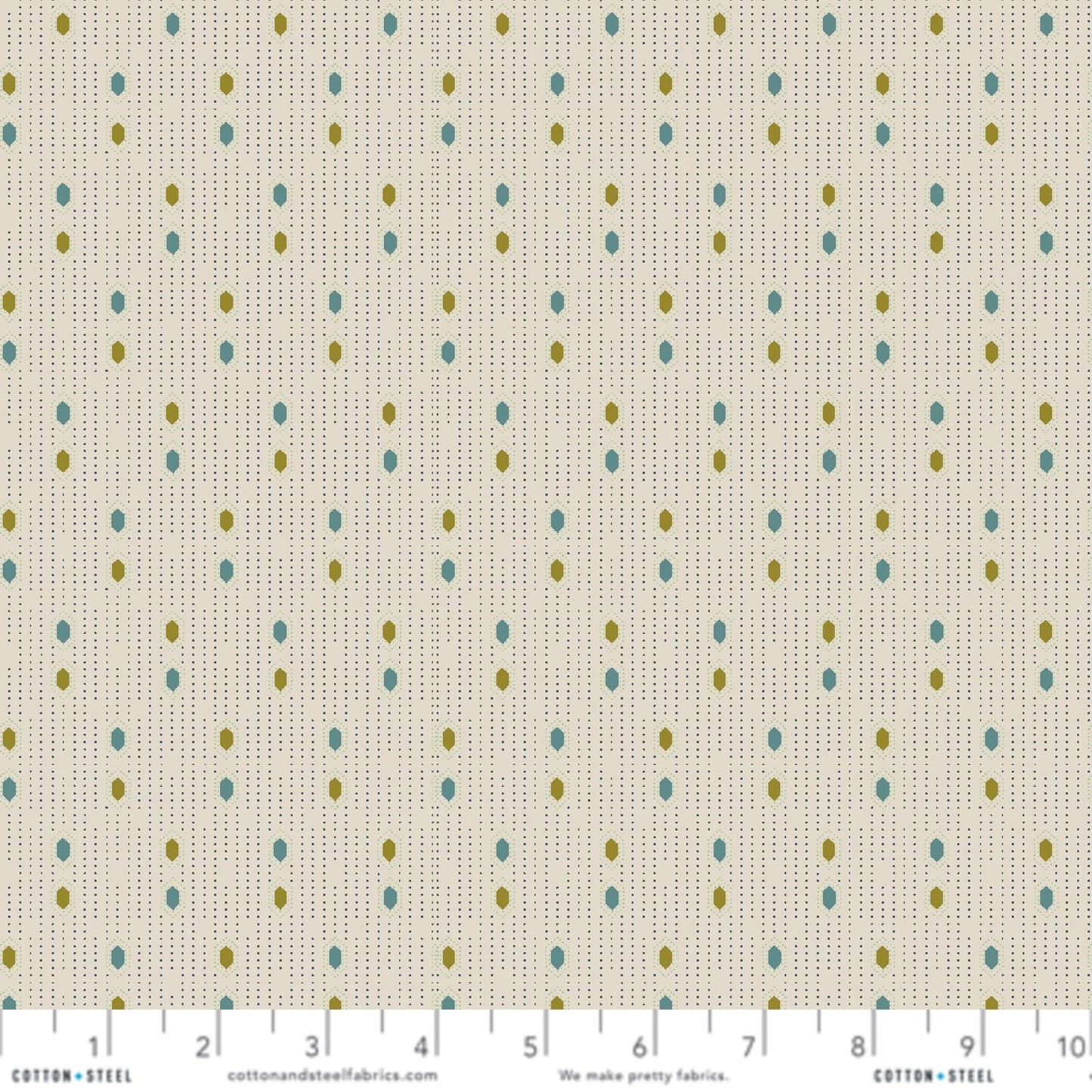 Restituto Pistachio Vintage Threads RJR Fabrics Quilters Cotton Fabric Fetish