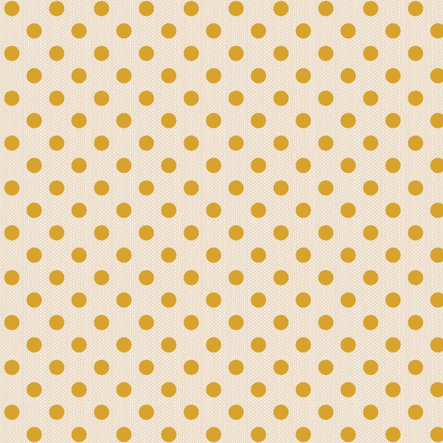 Polkadot Yellow Polka Dot WOVEN Creating Memories Tilda Fabric Tone Finnanger 100% Woven Quilters Cotton Fabric Fetish
