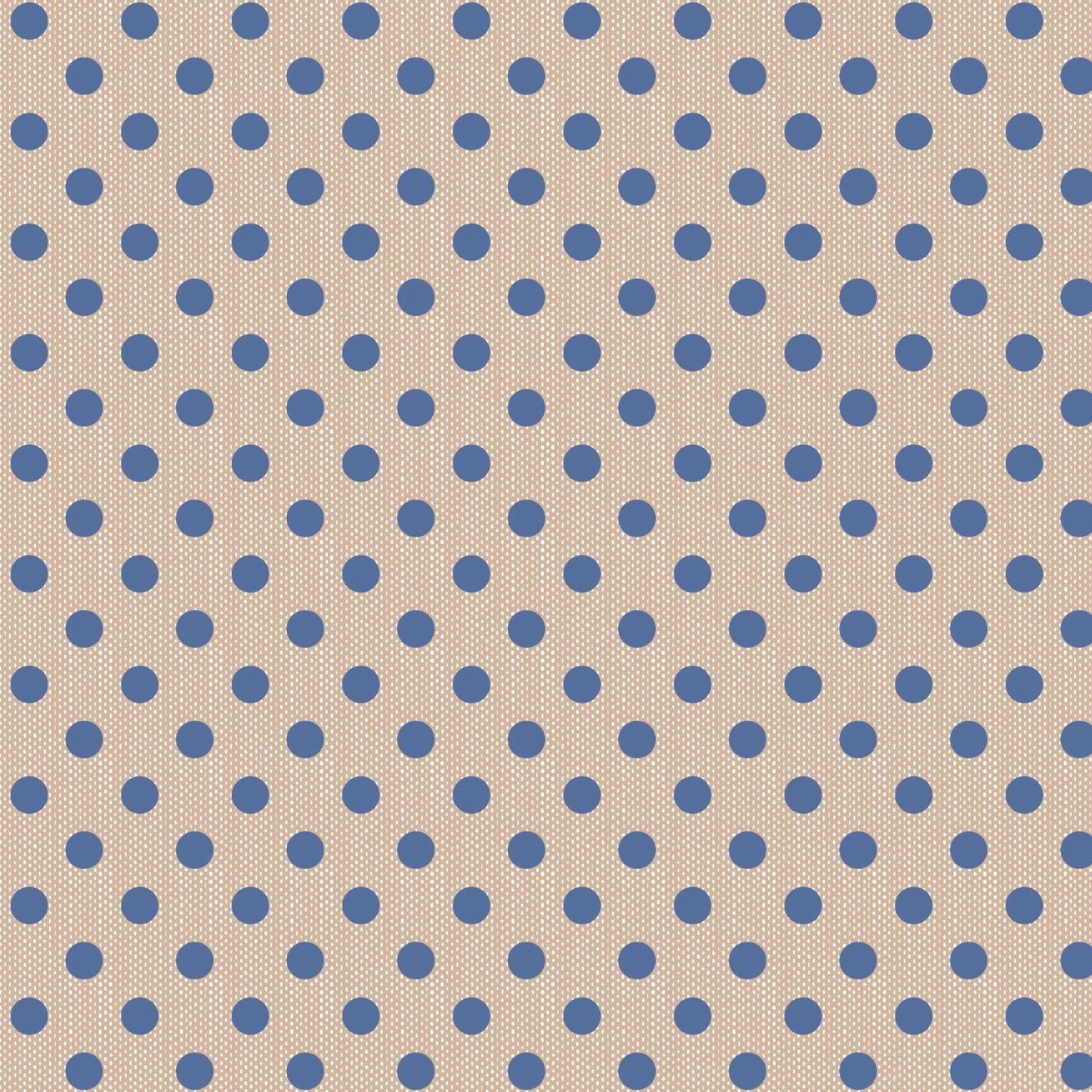 Polkadot Blue Polka Dot WOVEN Creating Memories Tilda Fabric Tone Finnanger 100% Woven Quilters Cotton Fabric Fetish