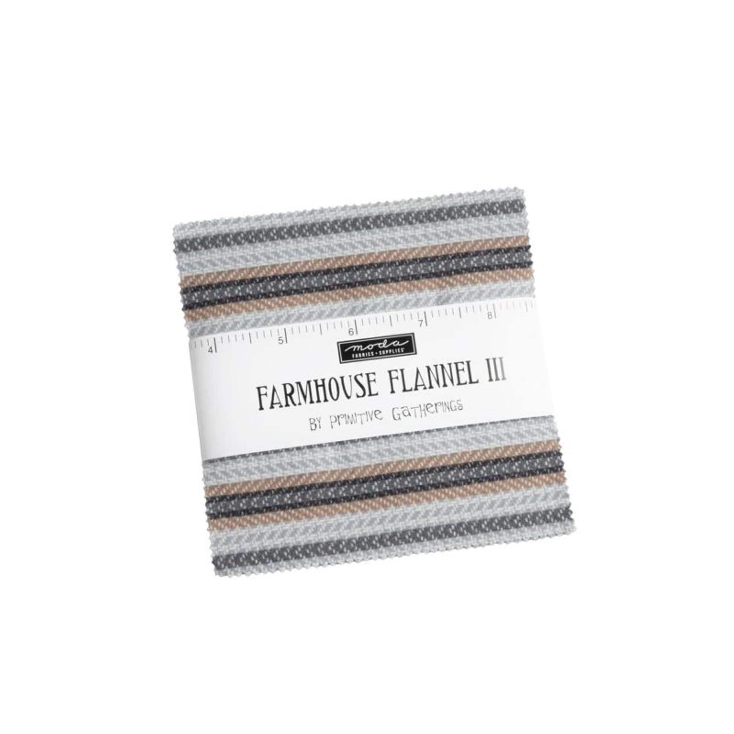 Farmhouse Flannels III 42pc Charm Pack 5"x5"" Bundle - Primitive Gatherings - Moda 100% Cotton Flannel