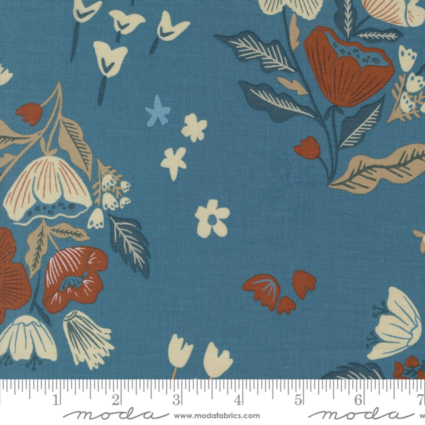 Garden Tales Lake Folk Lore Fancy That Design House Moda Quilters Cotton Fabric Fetish