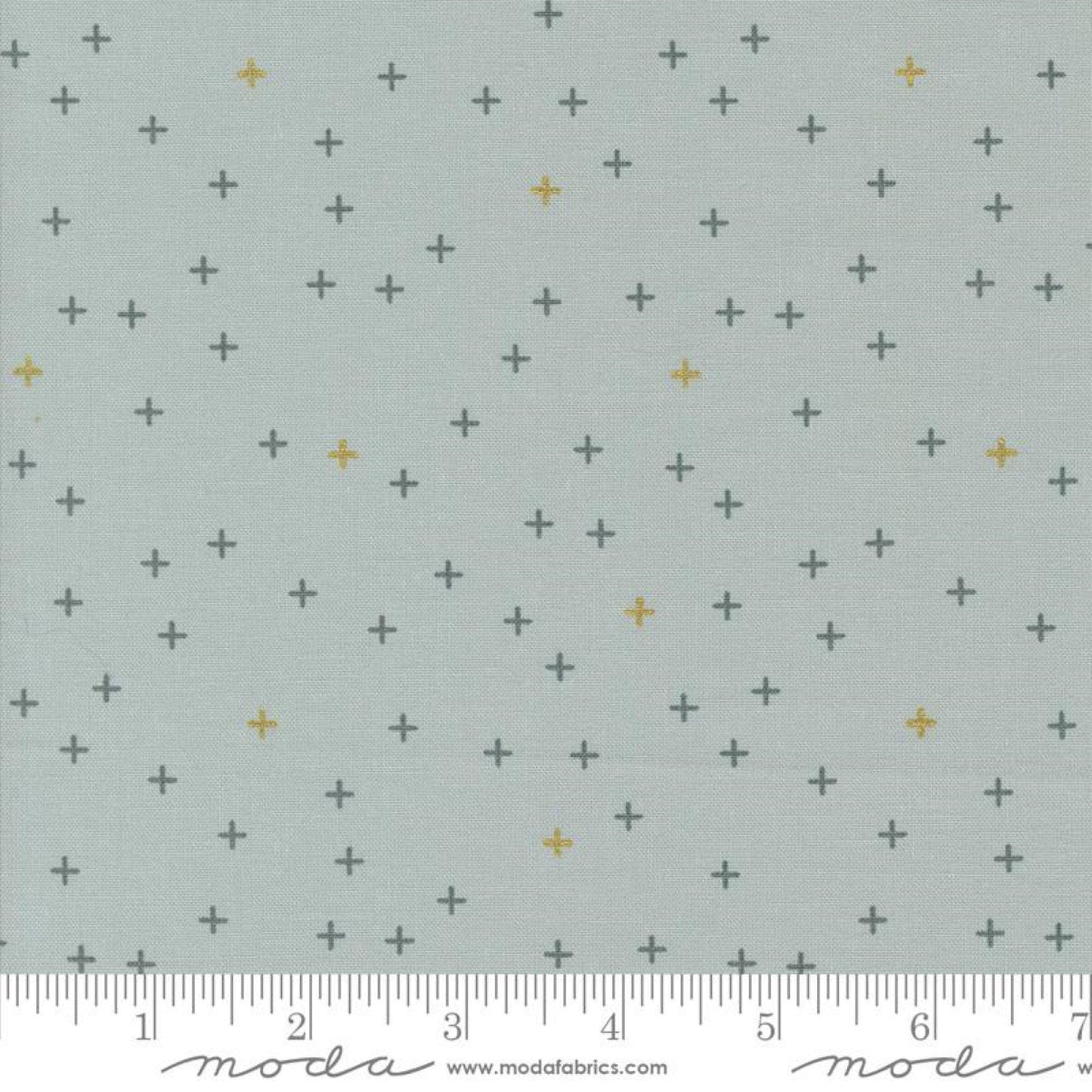 A Bit of a Plus Silver Gold Metallic Blender Zen Chic Moda Fabric Fetish