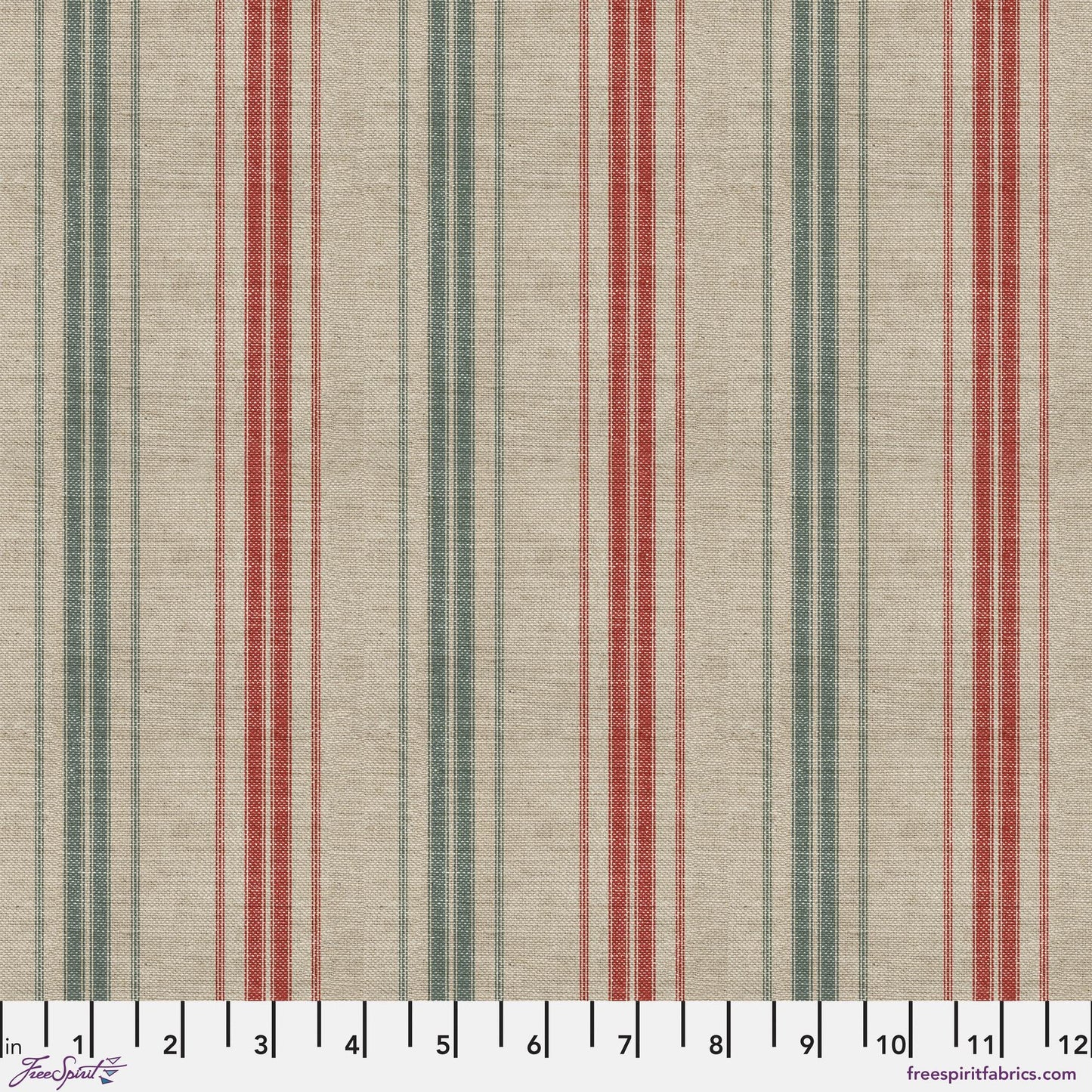 Multi Stripe Multi Holidays Past Tim Holtz 100% Quilters Cotton Fabric Fetish