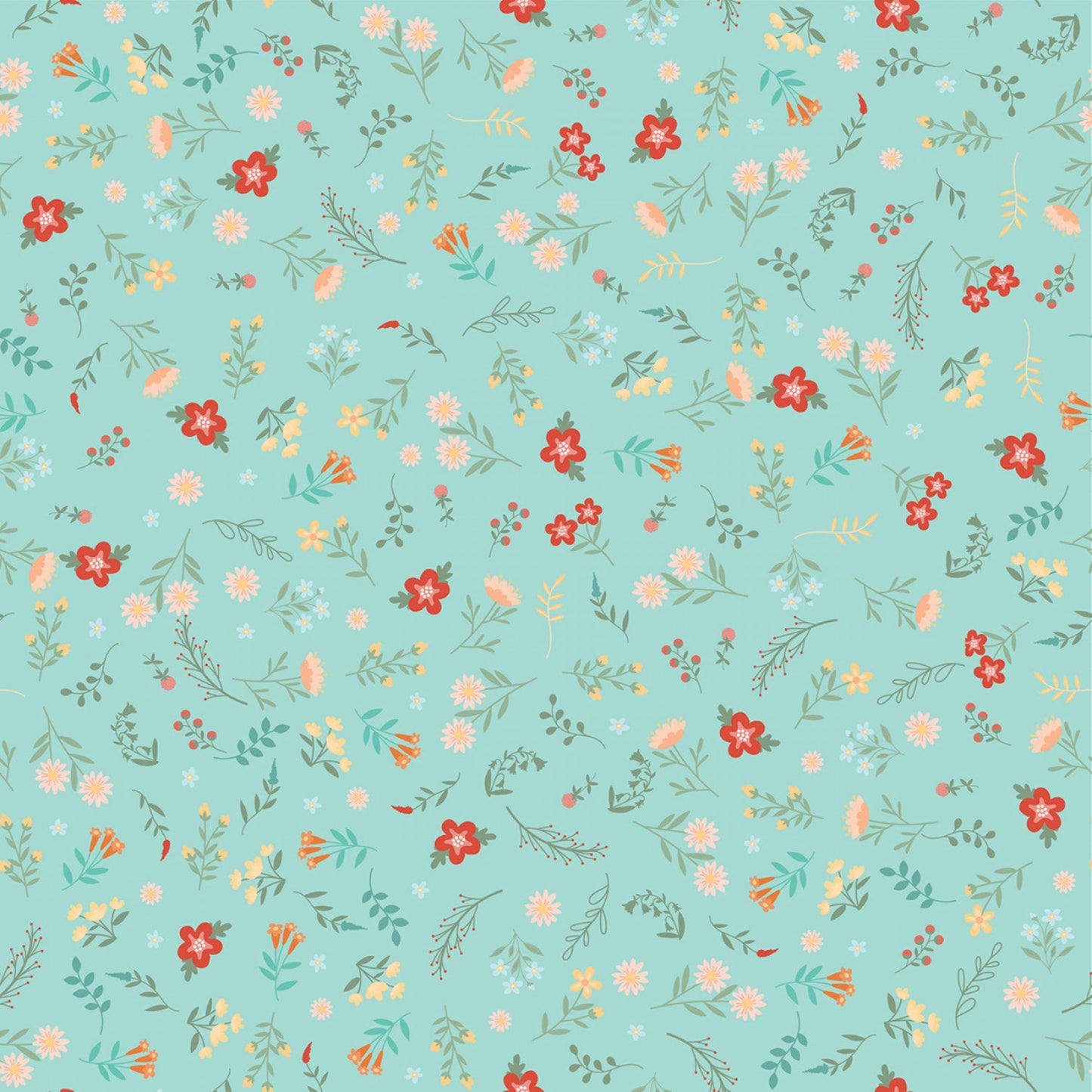 Mushroom Blooms - 21 Piece Fat Quarter Bundle - Jill Simmons - Poppie Cotton