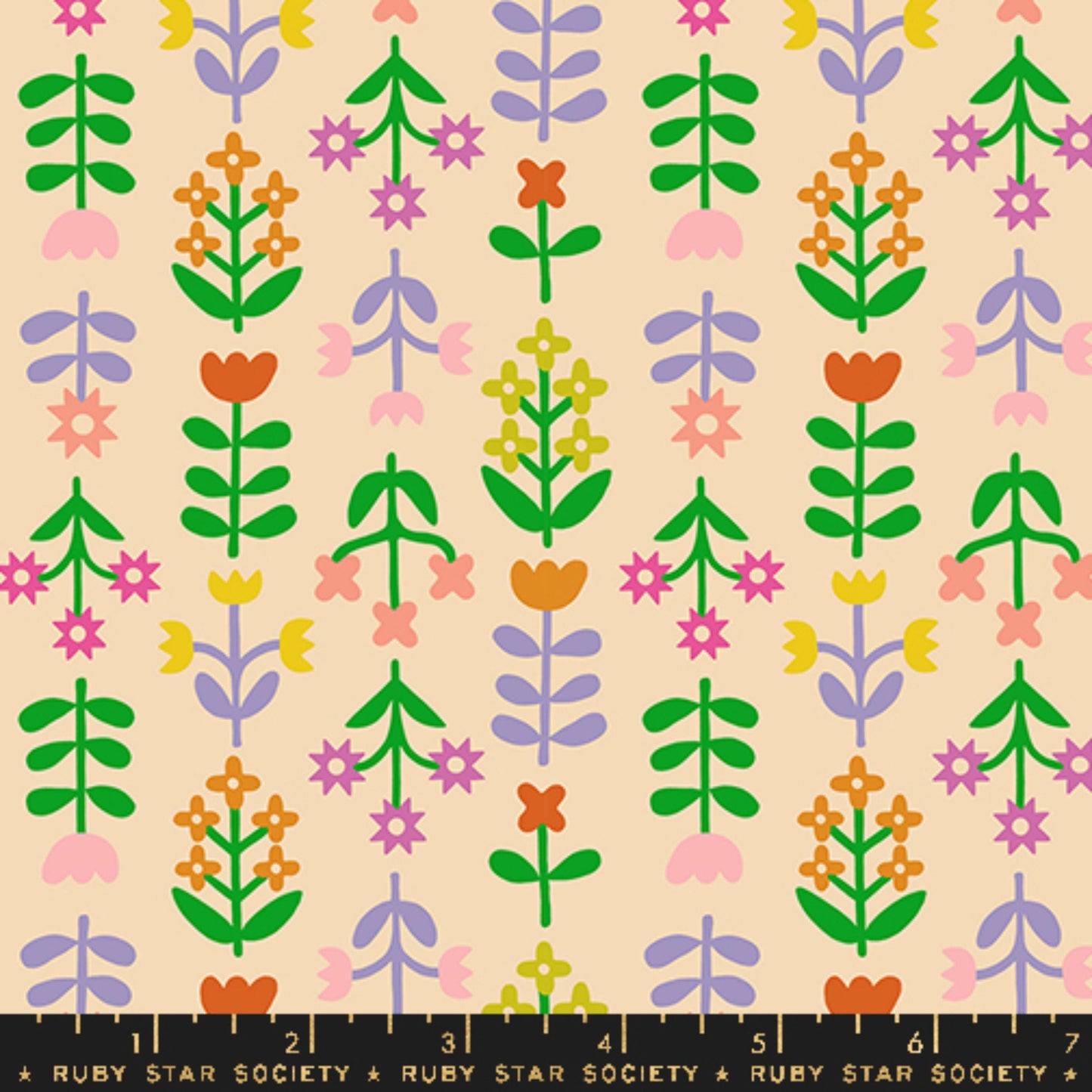 Meadow Vintage Paper Favorite Flowers Melody Miller Ruby Star Society Fabric Moda 100% Quilters Cotton Fabric Fetish