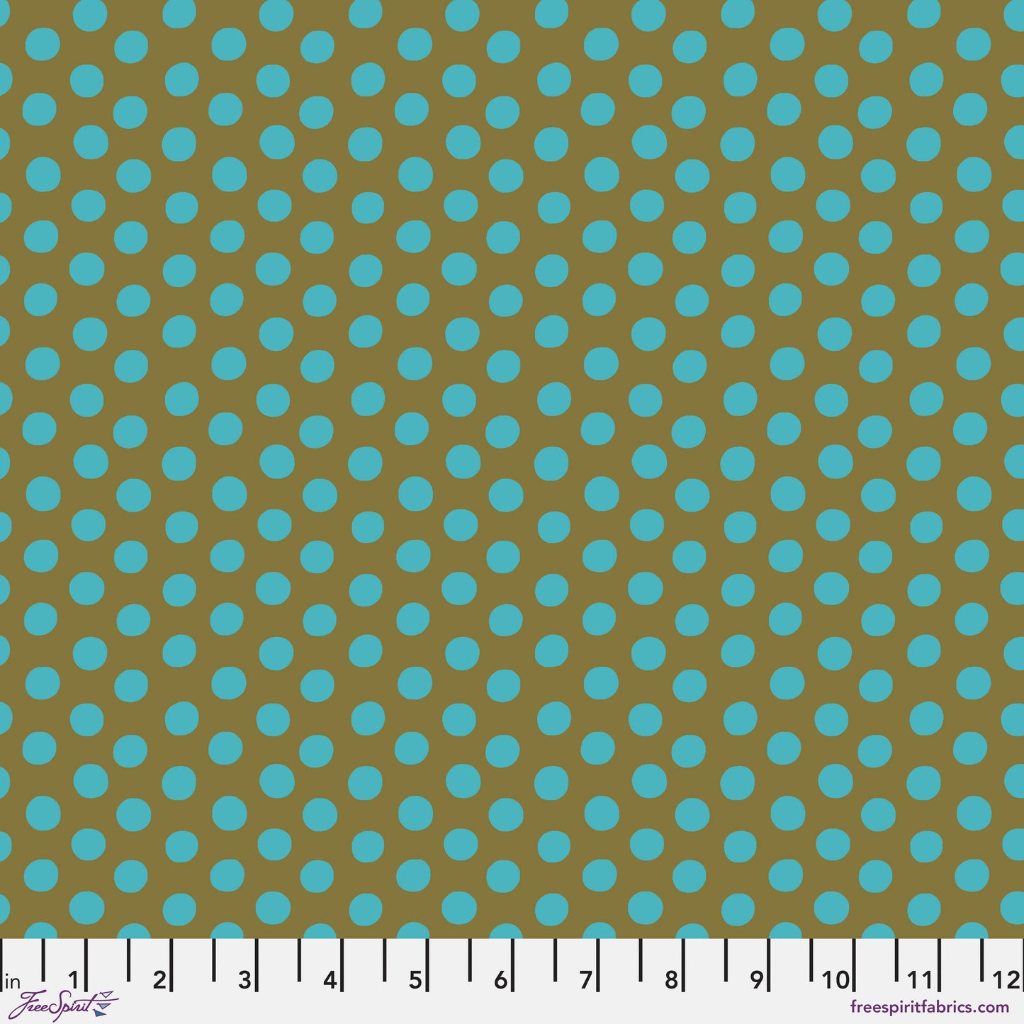 Spot Toast Kaffe Fassett GP70 100% Quilters Cotton Available in Continuous Half Yards and Fat Quarters Fabric Fetish