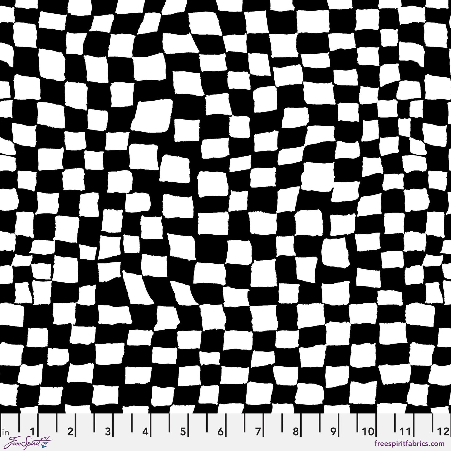 Gameboard Black Kaffe Fassett Collective Collection August 2024 Brandon Mably FreeSpirit Fabric PWBM095 100% Quilters Cotton Fabric Fetish