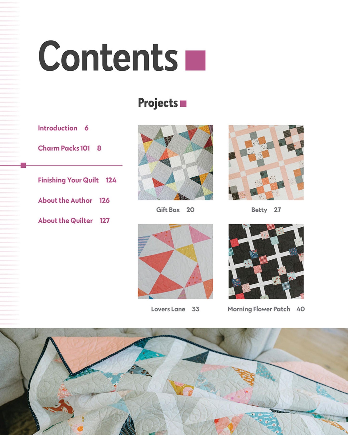 Just Two Charm Packs Pattern Booklet - Cheryl Brickey - C & T Publishing - Make 16 Throw Quilts in 2 Colorways