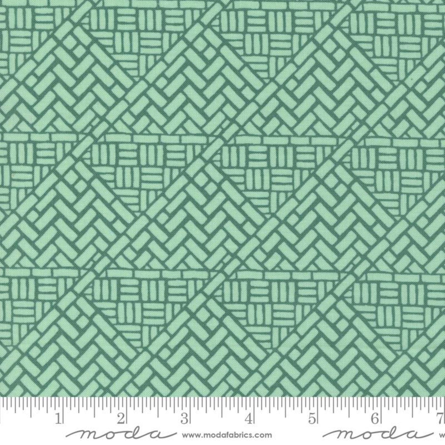 Mosaic Pistachio Tango Kate Spain Moda 100% Quilters Cotton 27338 19 Fabric Fetish