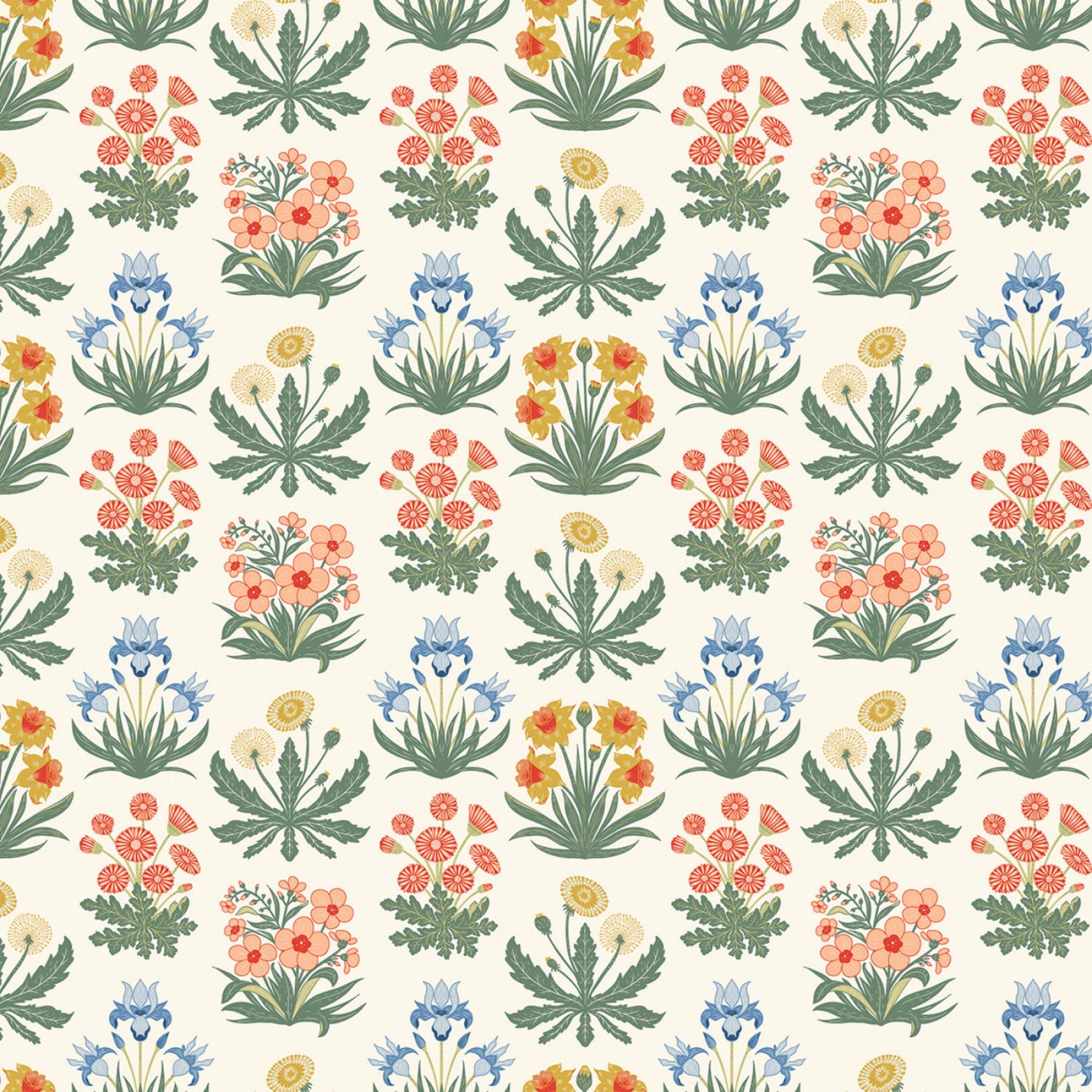 Morning Meadow Cream Wanderlust Danelys Sidron Riley Blake Fabrics Fabric Fetish