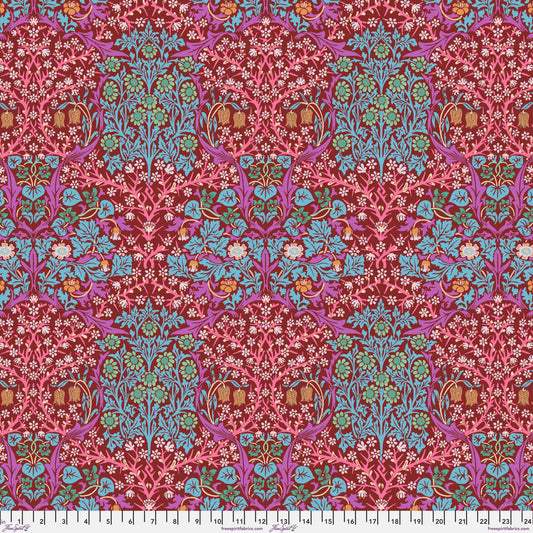 Blackthorn Brown PWKW002.BROWN Kaffe x Morris and Co. The Original Morris & Co Freespirit Fabrics Fabric Fetish