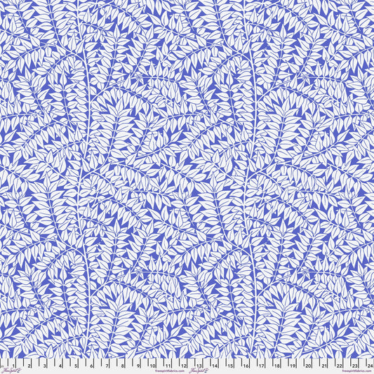 Branches Blue PWKW009.BLUE Kaffe x Morris and Co. The Original Morris & Co Freespirit Fabrics Fabric Fetish