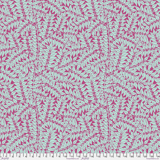 Branches Magenta PWKW009.MAGENTA Kaffe x Morris and Co. The Original Morris & Co Freespirit Fabrics Fabric Fetish