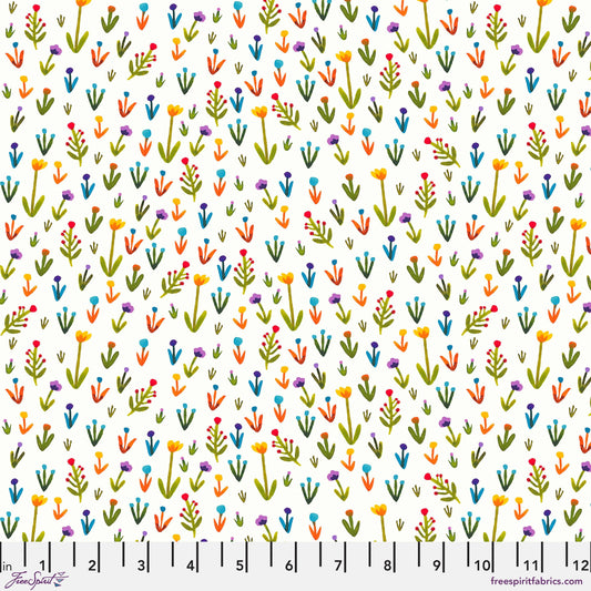 Meadow White Sweet Somethings Carolyn Gavin for Conservatory Craft Freespirit Fabric Fabric Fetish