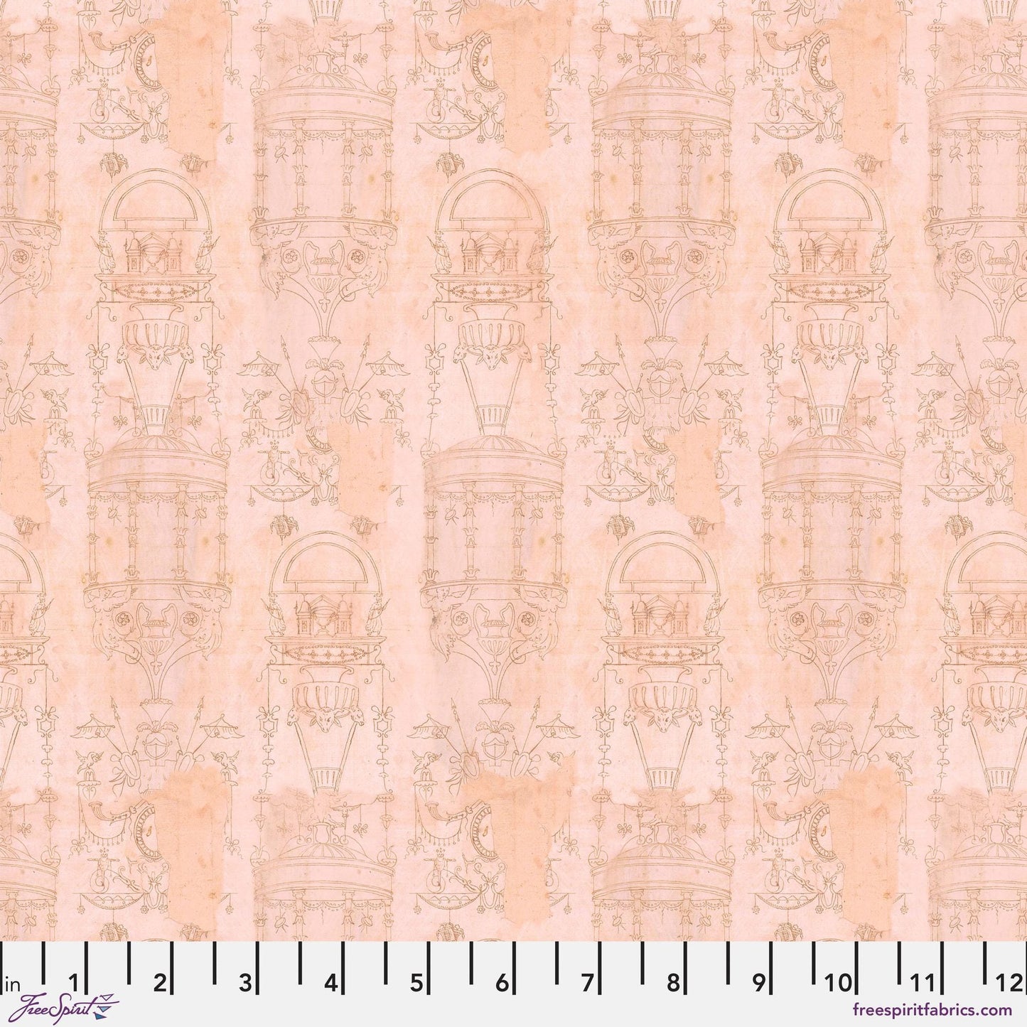 Pink Toile Pink Palette Pink Tim Holtz Fabric Fetish