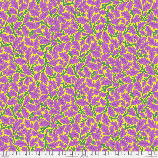 Oak Violet PWKW003.VIOLET Kaffe x Morris and Co. The Original Morris & Co Freespirit Fabrics Fabric Fetish