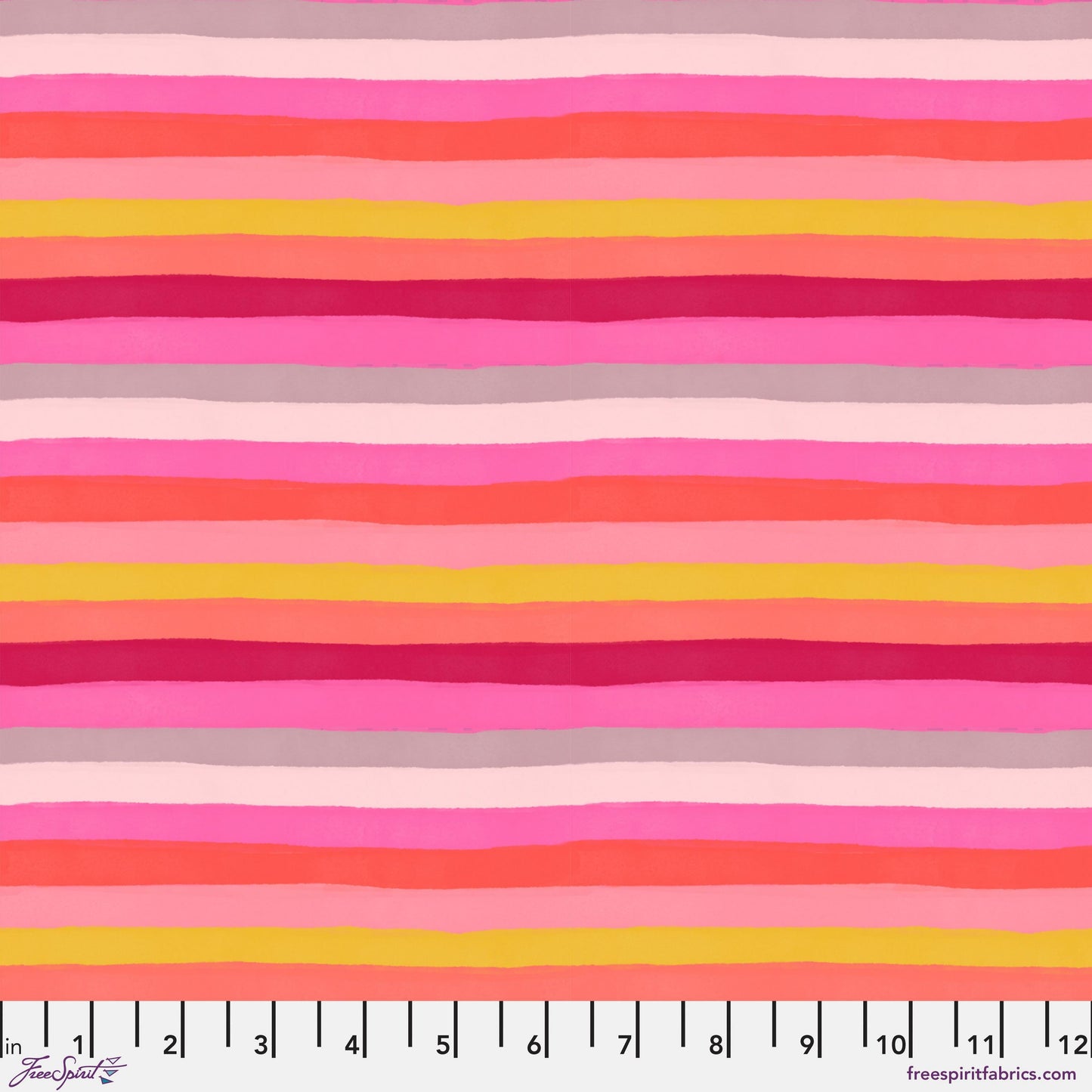 LG Striped Love Taffy Sweet Somethings Carolyn Gavin for Conservatory Craft Freespirit Fabric Fabric Fetish