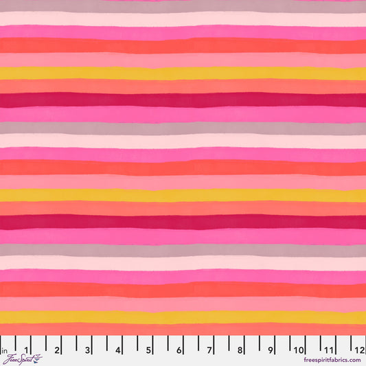 LG Striped Love Taffy Sweet Somethings Carolyn Gavin for Conservatory Craft Freespirit Fabric Fabric Fetish