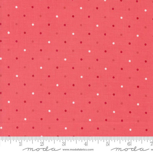 Magic Dot Raspberry Love Blooms Lella Boutique Moda Fabric Fetish