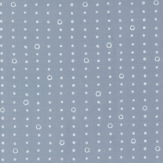 Dots and Circles Raincloud Chirp Elena Amo Moda Fabrics 100% Quilters Cotton Fabric Fetish